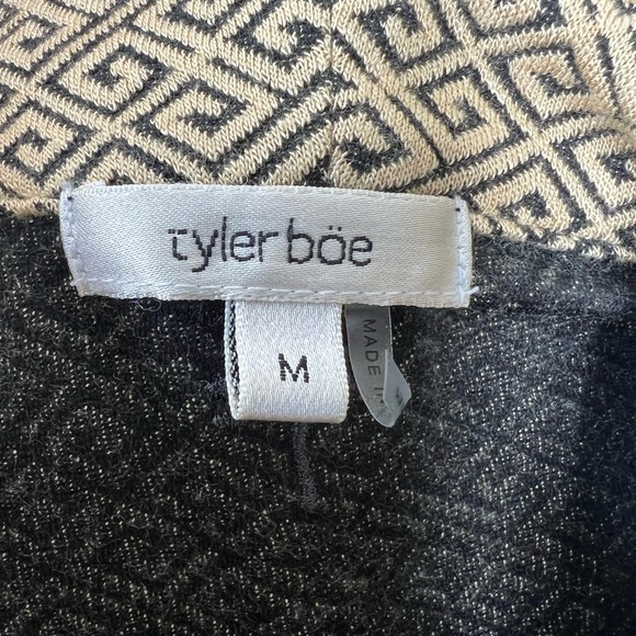 Tyler Boe Tan & Black Cowl Neck Kim Dress Size Medium - Picture 8 of 8